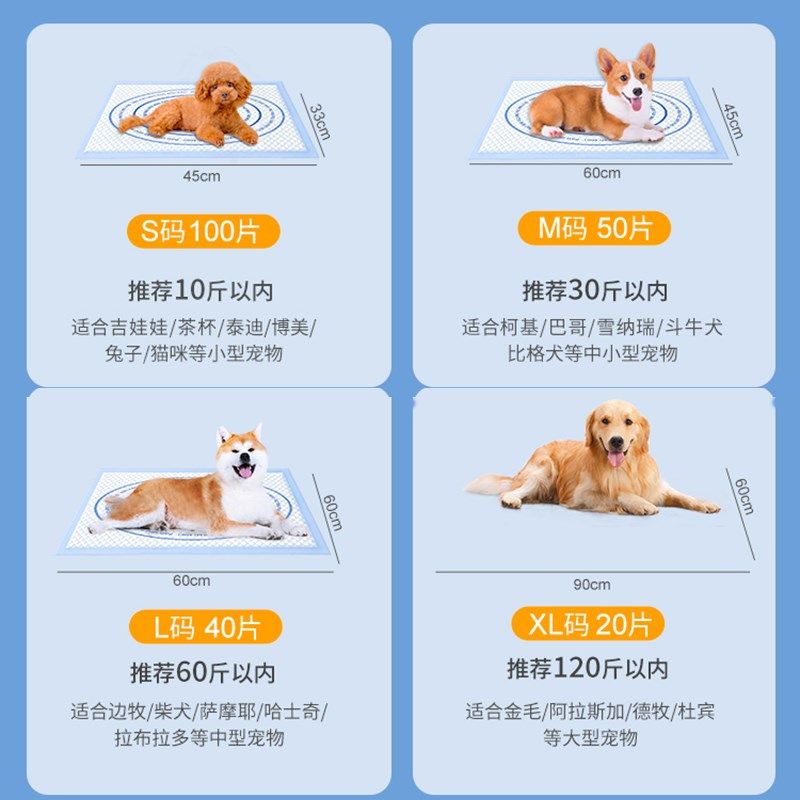 比熊宠物狗尿垫一次性隔尿垫加厚吸水诱导因子定点排便引导上厕所,淘宝优惠券,粉丝福利购,淘宝优惠卷