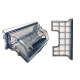 Cloud Whale White Whale Sweeping and Mopping Robot J1 Primary Filter Dust Box New Transparent Side Brush Mop Accessories
