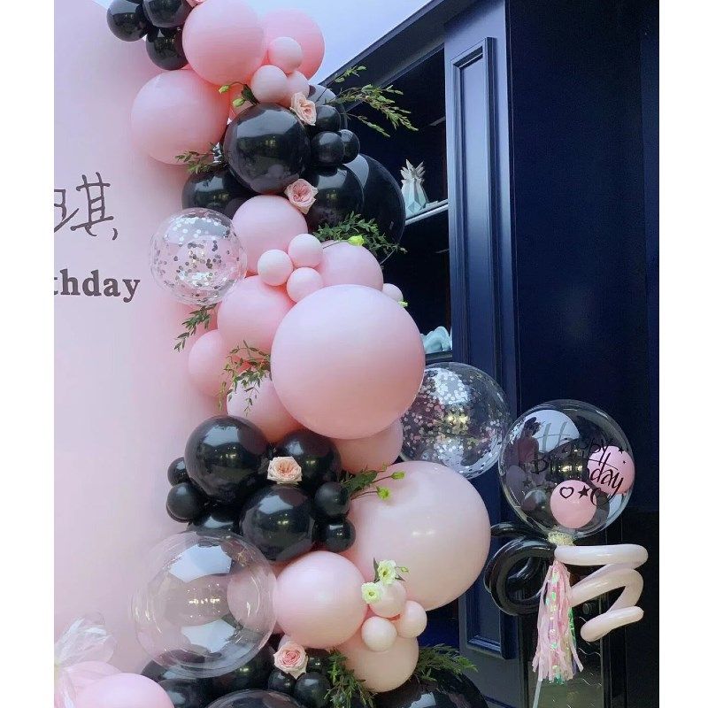 18岁成人礼生日布置Kt板背景气球场景装饰粉色惊喜背景墙,淘宝优惠券,粉丝福利购,淘宝优惠卷