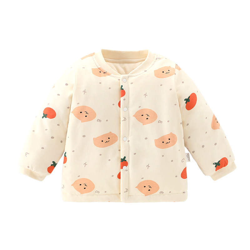 婴儿衣服春秋加厚保暖上衣宝宝外套男童女童棉衣冬装睡衣纯棉内胆,淘宝优惠券,粉丝福利购,淘宝优惠卷