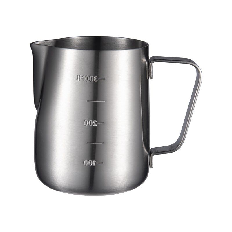一点七304不锈钢尖嘴拉花杯带刻度量杯咖啡拉花缸打奶泡杯咖啡壶,淘宝优惠券,粉丝福利购,淘宝优惠卷