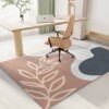 Computer chair floor mat bedroom no-maintenance carpet rectangular study chair swivel chair desk floor protection mat