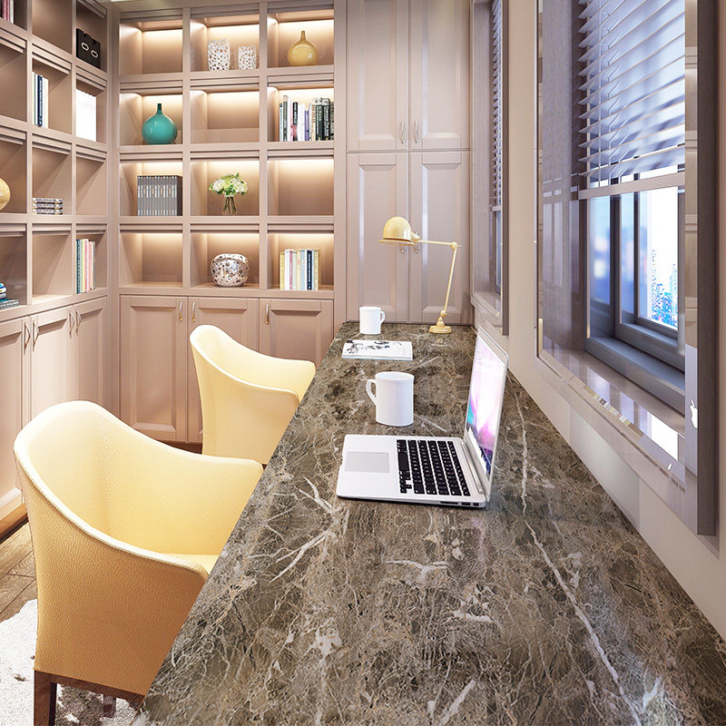 啡网纹大理石贴纸防水加厚厨房台面翻新桌面洗手台瓷砖墙纸自粘,淘宝优惠券,粉丝福利购,淘宝优惠卷