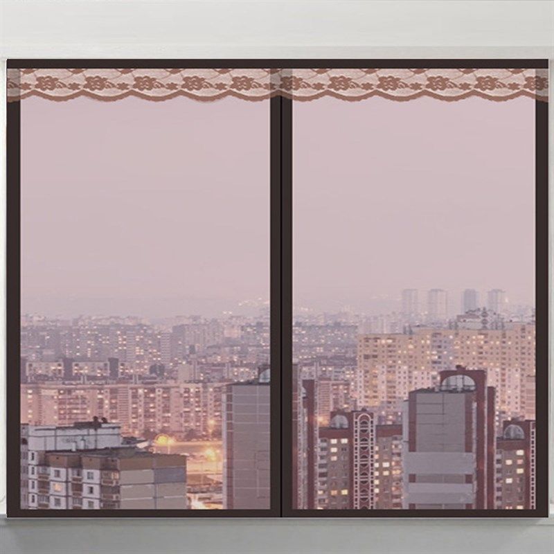 防蚊子纱窗网家用自粘窗纱魔术贴磁性窗帘自装可拆免打孔纱门门帘,淘宝优惠券,粉丝福利购,淘宝优惠卷