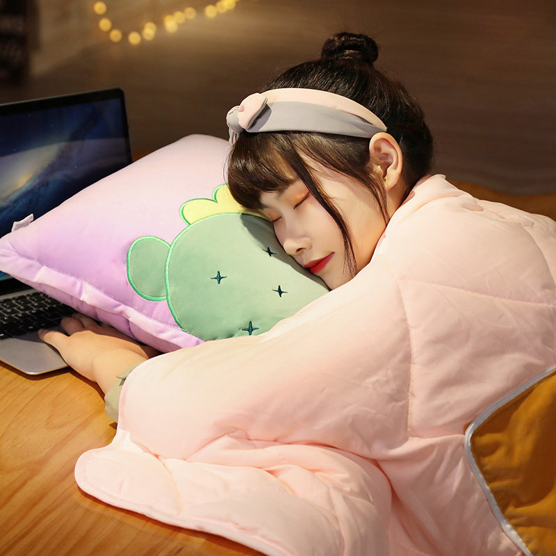 办公室抱枕被子两用午睡毯子枕头车载被子二合一加厚夏凉被靠垫,淘宝优惠券,粉丝福利购,淘宝优惠卷