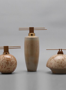 新中式创意陶瓷装饰品摆件样品屋展示中心客厅家居电视柜玄关酒柜