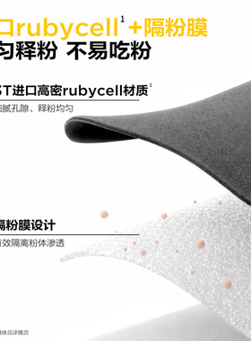 重点POINZ底妆粉扑干湿两用
