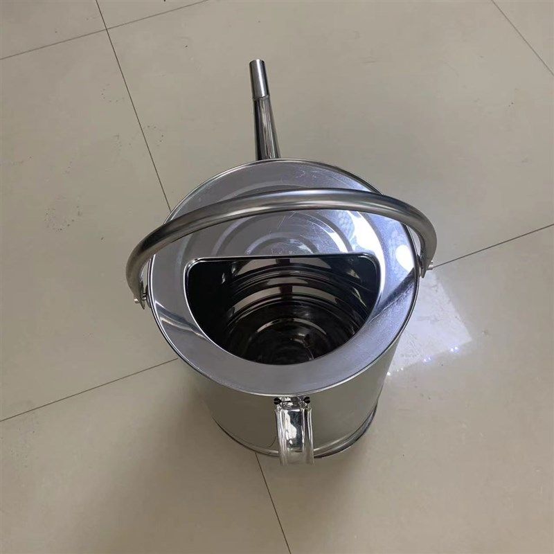 不锈钢304长嘴加油桶耐高温80度15升手提加油壶带盖全钢大号,淘宝优惠券,粉丝福利购,淘宝优惠卷