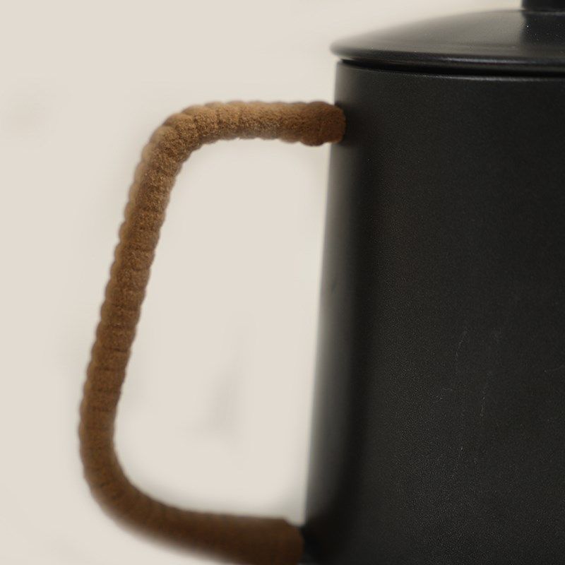 简陶手冲咖啡壶挂耳咖啡长嘴壶细口防烫把手304不锈钢冲泡壶带盖,淘宝优惠券,粉丝福利购,淘宝优惠卷