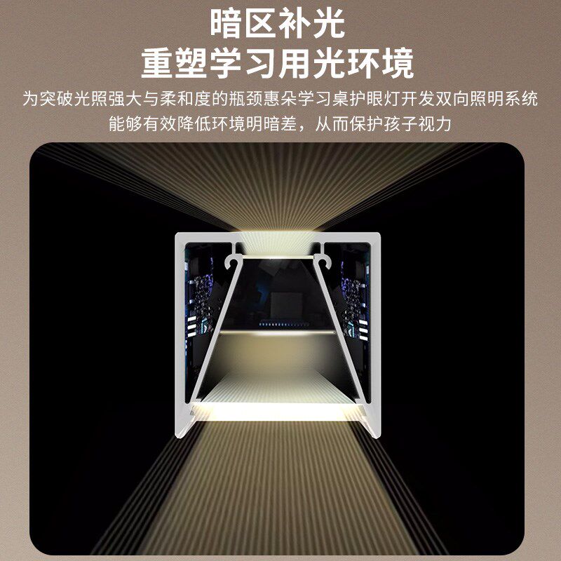 惠朵防眩护眼台灯学习专用儿童长条学生书桌宿舍写字全光谱阅读灯,淘宝优惠券,粉丝福利购,淘宝优惠卷