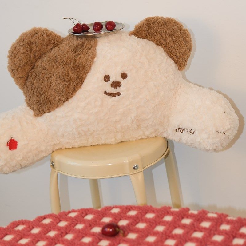 DTMOON 加厚加大抱枕糯米糍布丁靠枕护腰支撑办公室舒适腰靠腰枕,淘宝优惠券,粉丝福利购,淘宝优惠卷