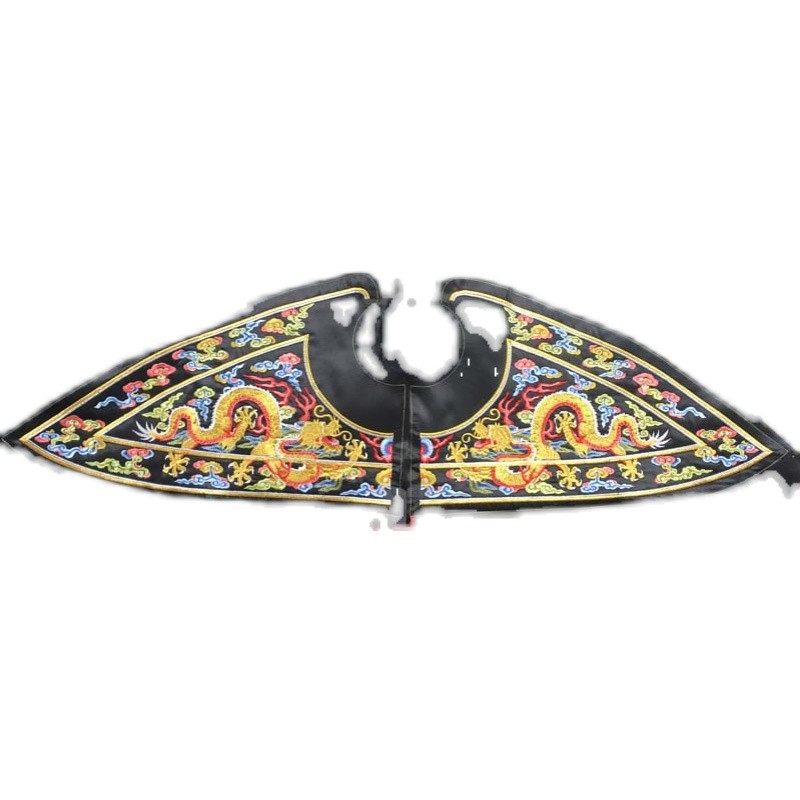 金色龙领子戏曲披肩刺绣宋代王爷假领古风古装演出服,淘宝优惠券,粉丝福利购,淘宝优惠卷