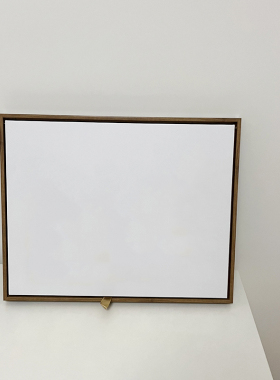 自己绘画DIY空白电表箱装饰画多媒体油画框遮挡电闸盒原木风挂画