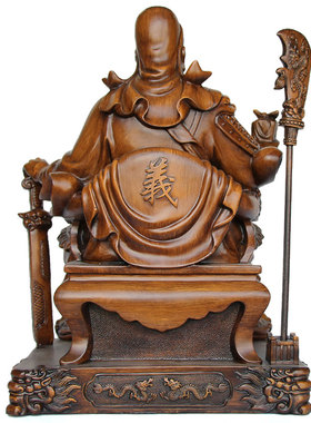 招财关公摆件大刀关羽佛像供奉 武财神关二爷工艺品摆设开业送礼