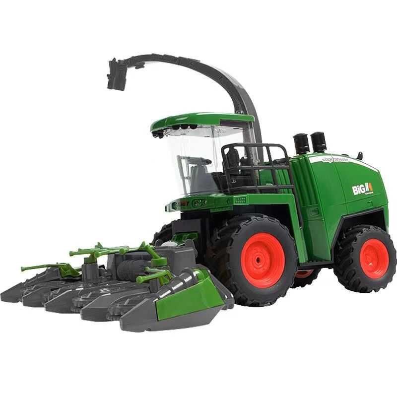 儿童电动遥控农夫联合青贮收割机玩具灯光喷雾农用拖拉机运输车,淘宝优惠券,粉丝福利购,淘宝优惠卷