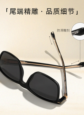 复古偏光防强光男士方框太阳镜