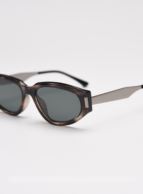 韩版新款大框韩系TR90太阳眼镜潮男女复古街拍墨镜显脸小遮阳墨镜