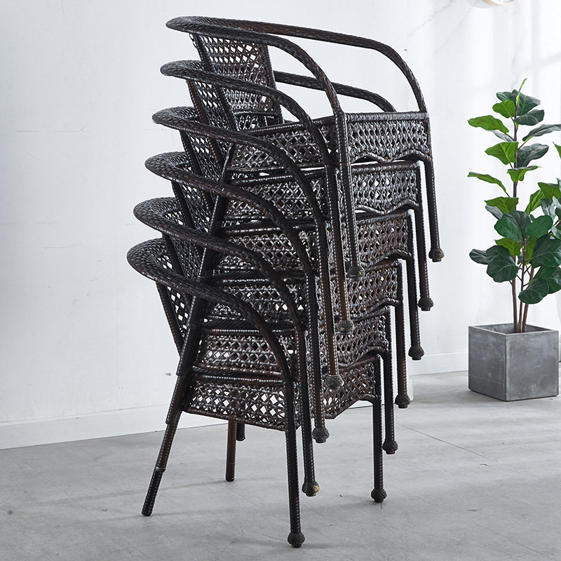 藤编阳台椅简约藤条椅户外室外庭院靠背椅子可旋转老人椅凉椅子,淘宝优惠券,粉丝福利购,淘宝优惠卷