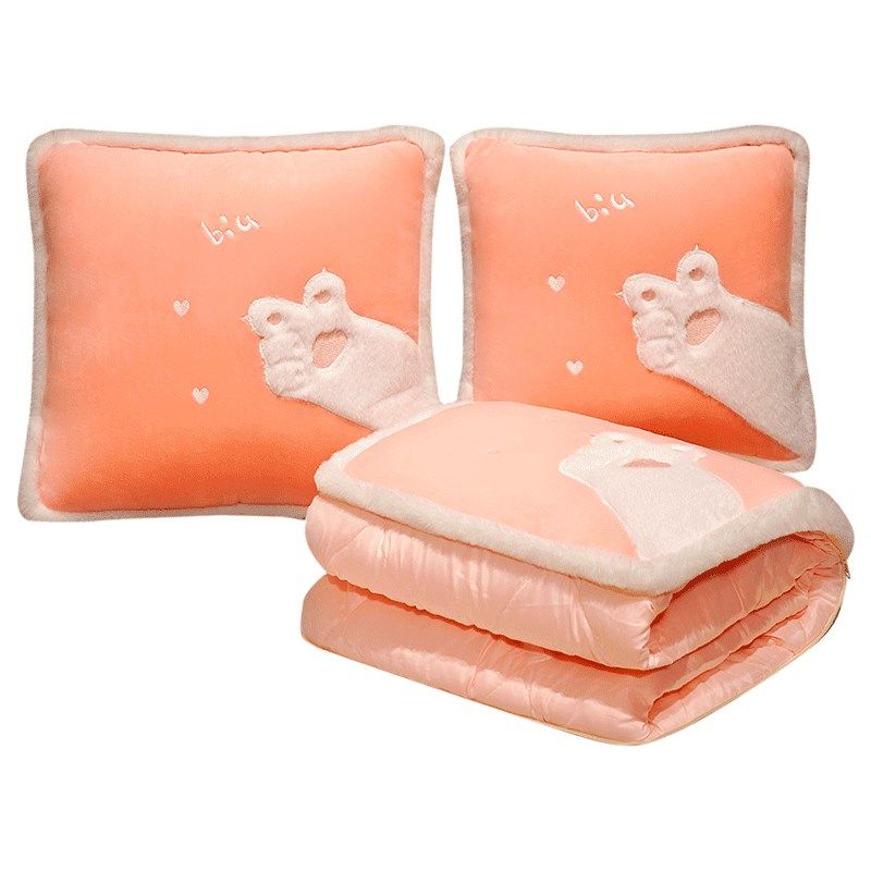 抱枕被子两用二合一办公室加厚午睡枕头汽车折叠车用靠枕午休毯子,淘宝优惠券,粉丝福利购,淘宝优惠卷