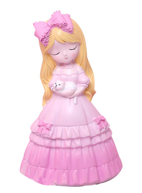 创意可爱少女心儿童房间卧室书桌桌面摆件卡通家居装饰治愈系礼物