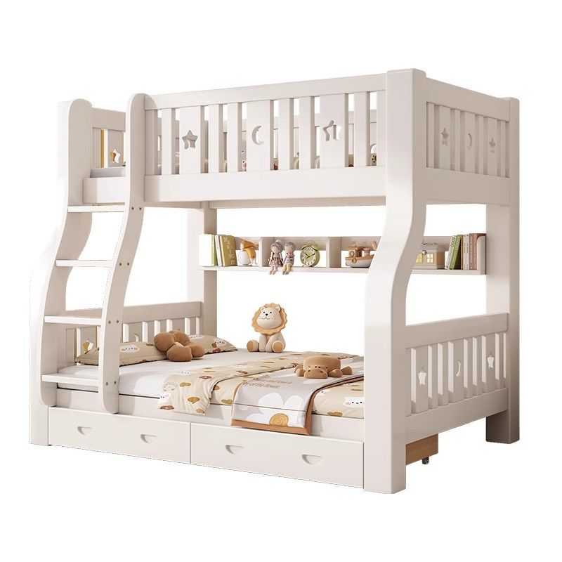 全实木高低床上下床双层床成年大人母子多功能上下铺子母床儿童床,淘宝优惠券,粉丝福利购,淘宝优惠卷