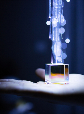 太阳捕手合色棱镜光之立方创意礼物桌面摆件解压神器拍照摄影道具