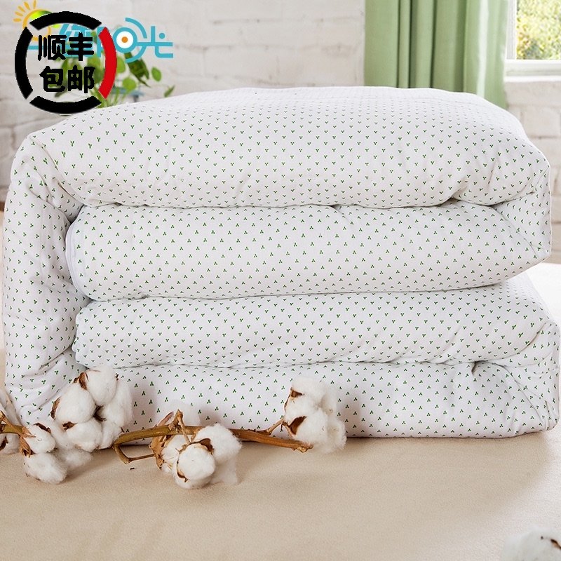 手工棉花被长绒棉棉被褥子棉絮加厚单人双人春秋被芯纯棉儿童冬被,淘宝优惠券,粉丝福利购,淘宝优惠卷