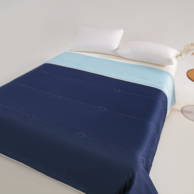 俞兆林冰淇淋夏凉被空调被夏季被单双人冰丝夏被薄被芯可水洗机洗