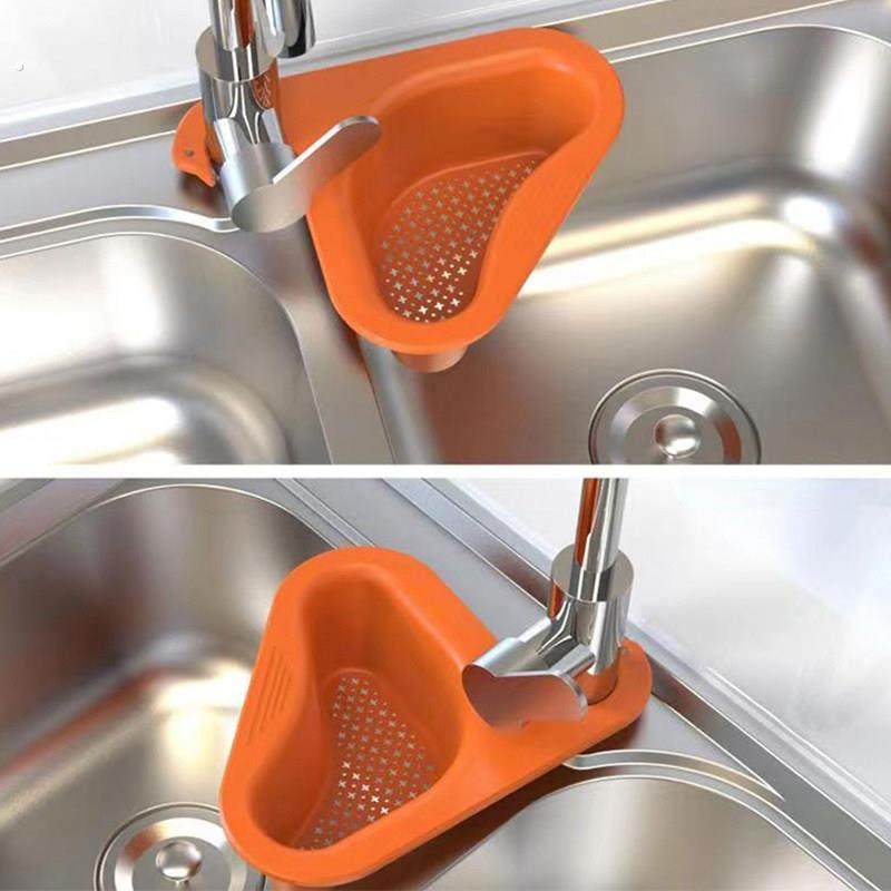 水槽天鹅沥水蓝无痕创意多功能干湿分离塑料洗菜水池滤水篮沥水架,淘宝优惠券,粉丝福利购,淘宝优惠卷
