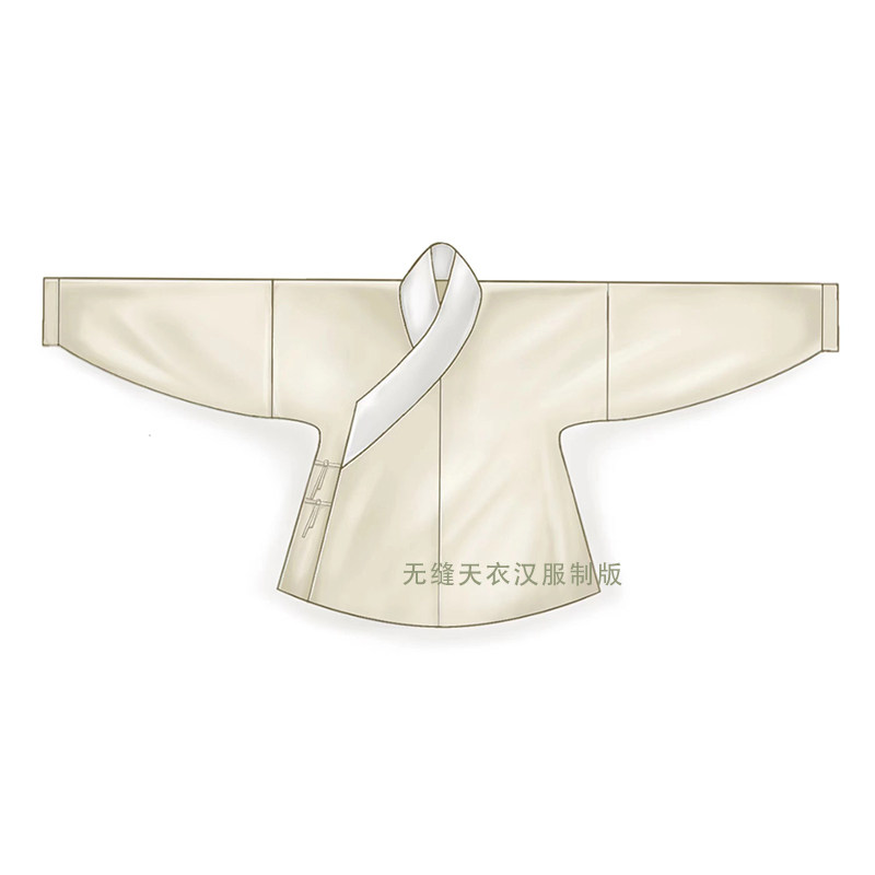 明制复原交领日常弓袋袖女汉服打版纸样古装衣服裁剪制作样版模版,淘宝优惠券,粉丝福利购,淘宝优惠卷