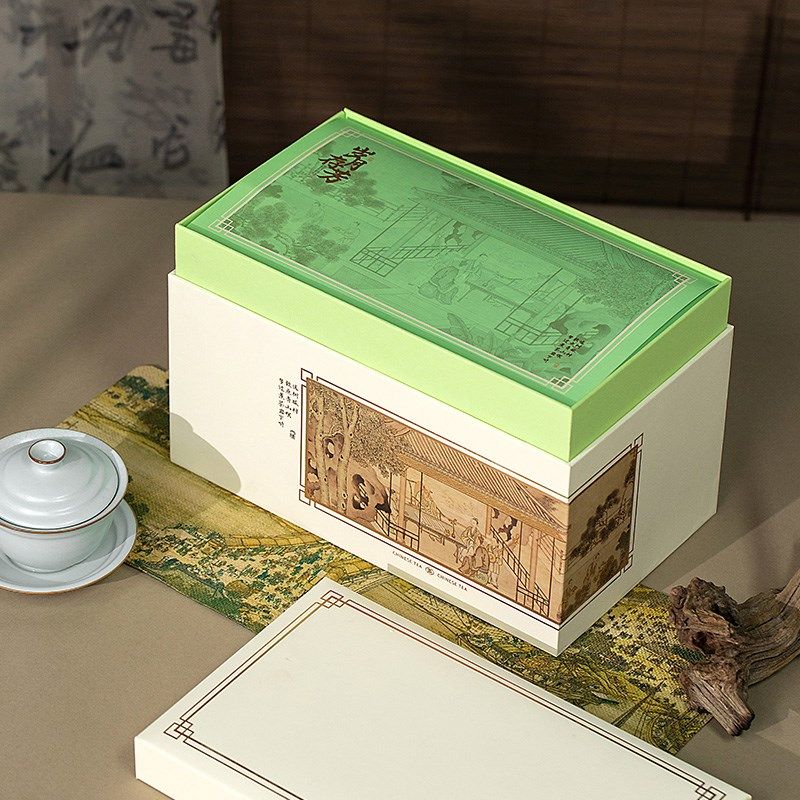 复古茶叶包装礼盒空盒福鼎白茶春茶红茶陈皮普洱散茶礼品盒子定制,淘宝优惠券,粉丝福利购,淘宝优惠卷