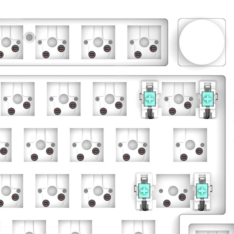 DIY键盘钢丝钢板自润滑材质卫星轴 V3 全POM材质自润钢板 客制化,淘宝优惠券,粉丝福利购,淘宝优惠卷