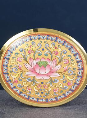 佛具用品大全供佛全套套装家用室内佛前供具香炉供水杯花瓶果盘灯