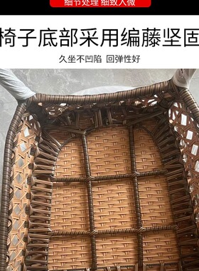 阳台茶桌椅组合凉亭户外桌椅庭院阳台休闲椅子藤椅三件套室外rω
