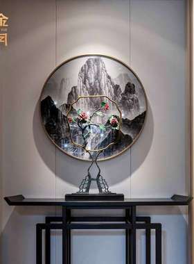 铜金岁月富贵荣华花朵花束铜摆件仿真鲜花卉花艺电视柜彩铜器摆件