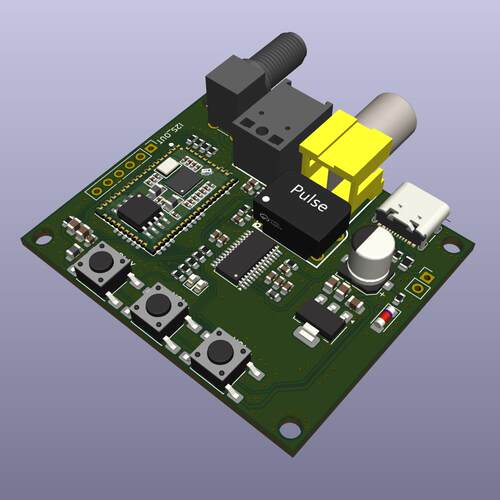 高通蓝牙数字界面模块 qcc5181 spdif光纤同轴I2S输出 ldac lhdc - 图3