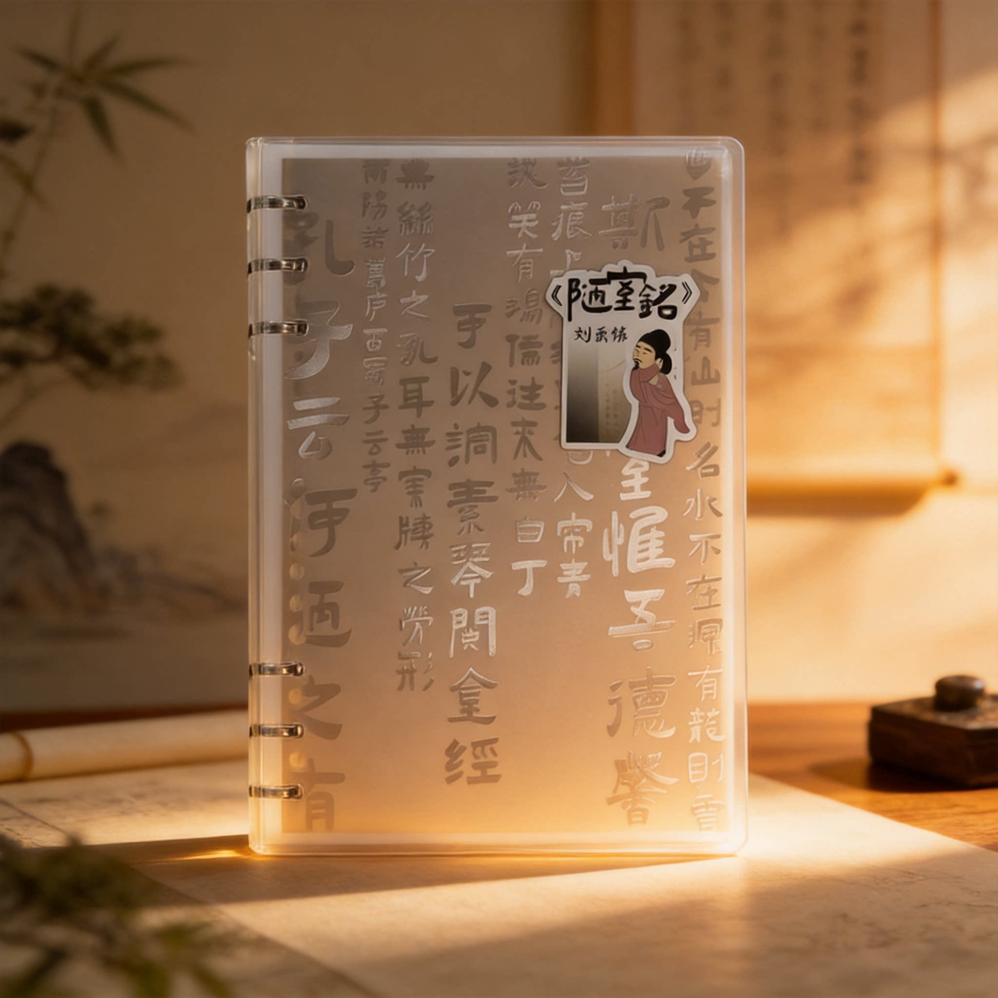 【重庆中国三峡博物馆】诗意三峡笔记本-刘禹锡文化创意礼品送礼