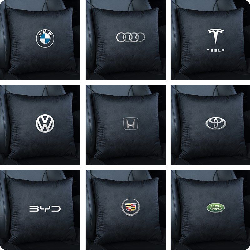买一送一 汽车抱枕被子两用毯子定制奔驰宝马奥迪logo通用可折叠,淘宝优惠券,粉丝福利购,淘宝优惠卷
