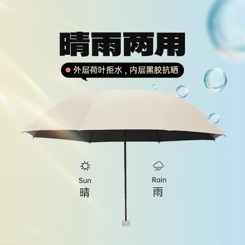 UV伞防晒防紫外线太阳伞遮阳伞轻小巧便携折叠晴雨伞女两用男士,淘宝优惠券,粉丝福利购,淘宝优惠卷