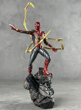 手办模型复仇者蜘蛛侠摆件家居客厅办公桌装饰品男生动漫生日礼物