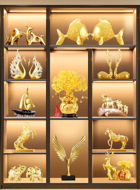 大鹏展翅鹰摆件欧式家居客厅电视框酒柜装饰品办公室桌面大展宏图