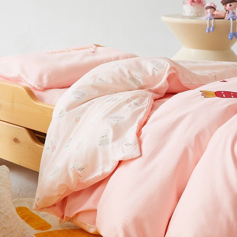 幼儿园被子三件套纯棉a类儿童被套四件套被褥六件套宝宝入园床品,淘宝优惠券,粉丝福利购,淘宝优惠卷