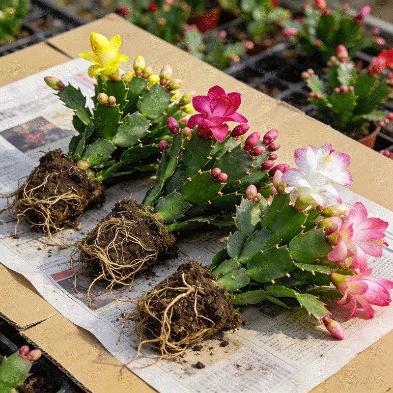 蟹爪兰盆栽带花苞开花多肉绿植物好养嫁接蟹爪莲室内花卉客厅四季,淘宝优惠券,粉丝福利购,淘宝优惠卷