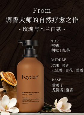 澳洲进口抗皱紧致身体油霜