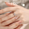 IDOForever cultured diamond ring round package 50 points