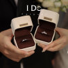 IDO Forever cultured diamond couple ring
