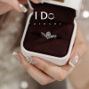 IDOForever cultured diamond crown ring