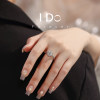 IDO Forever cultured diamond ring proposal