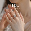 IDO Forever cultured diamond ring proposal