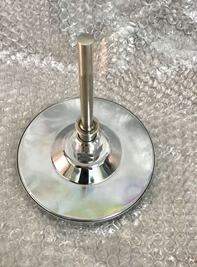 订货 轴向双金属温度计 WSS-501 0-150度 杆长L=100mm 表盘150mm